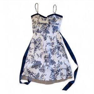 Y2K pulse floral tulle dress